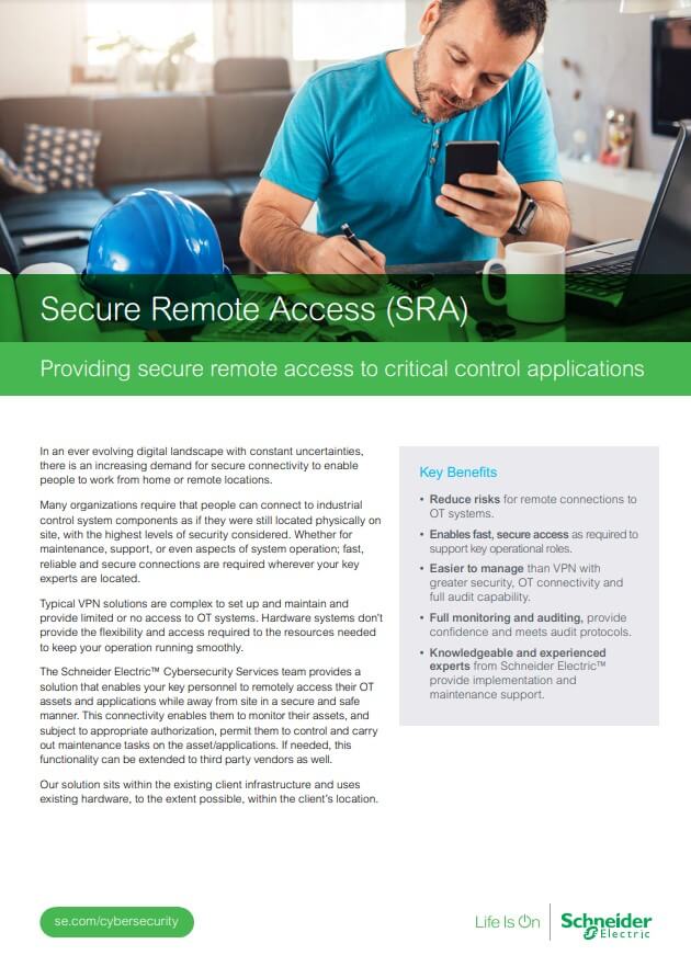 Secure Remote Access (SRA) Brochures​